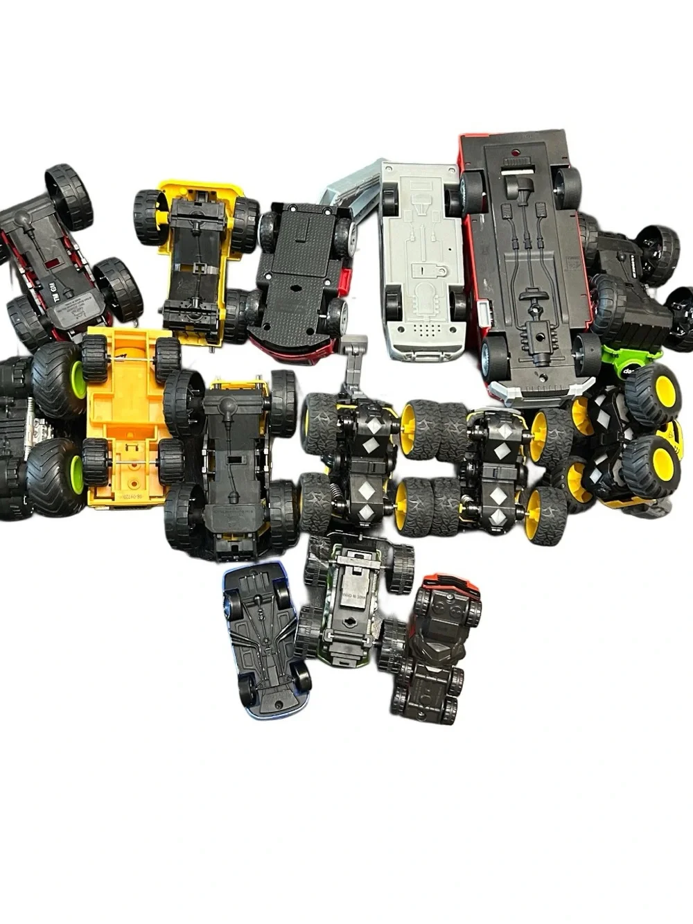 Lot Of 15 Toy Trucks Construction Vehicles Collection Set Play Cars